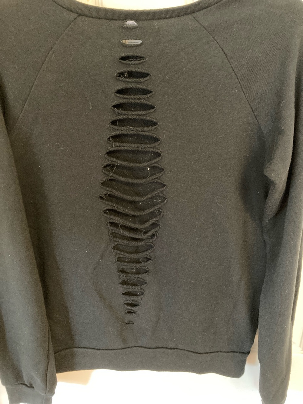 Marilyn Monroe Black Sweatshirt with Pink Graphic - Picture 3 of 8